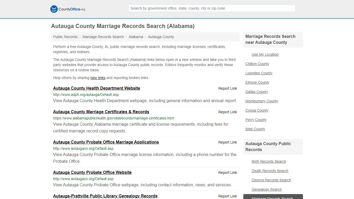Marriage Records Search - Autauga County, AL (Marriage ...